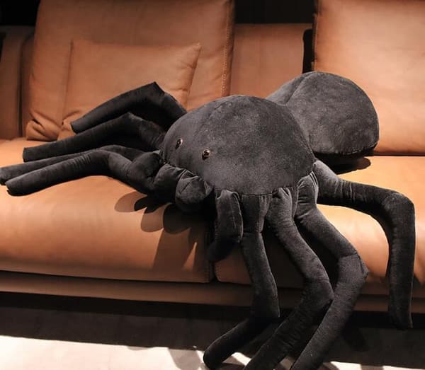 Simulering Spider Doll Weird Trick Toy Black 30*20cm