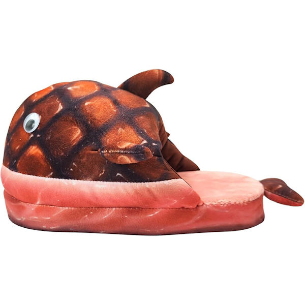 Roliga Brödslippers för Kvinnor, Vuxna Matbrödvalsslippers Q6