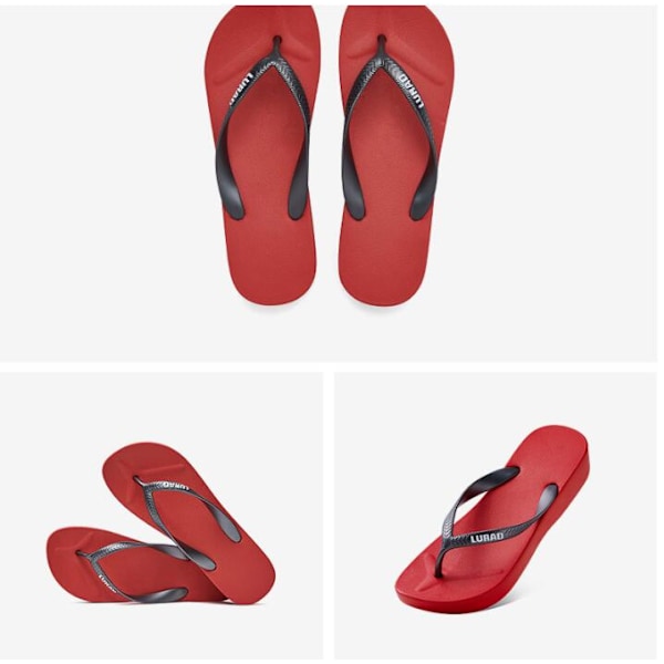 Dames Flip-flop, Tåseparator Red 250