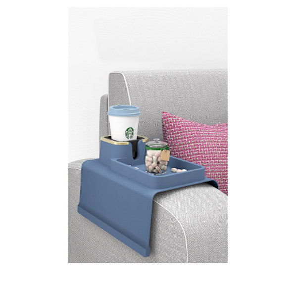 Mugghållare för Couch Silikon Soffdrinkshållare green