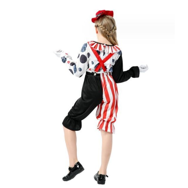 Halloween-klovnekostymer for gutter og jenter M