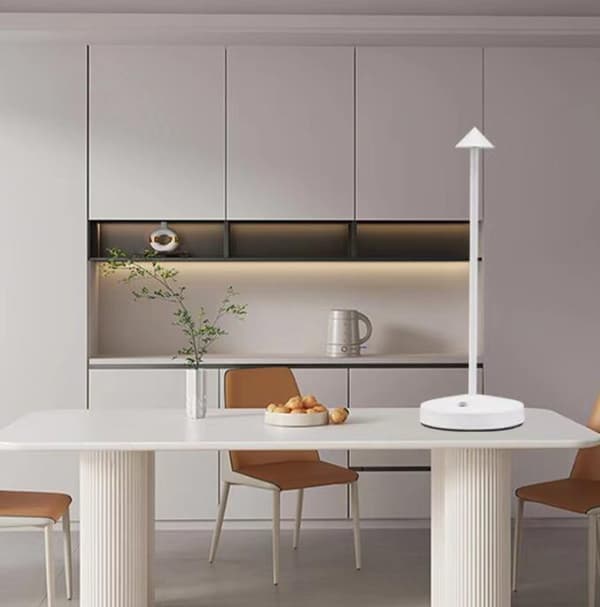 Dimbar Sopplampe for Hjemmedekorasjon White
