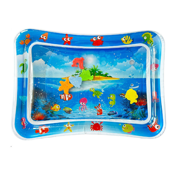 Uppblåsbar magetidmatta Premium Baby Water Play Mat Color 6
