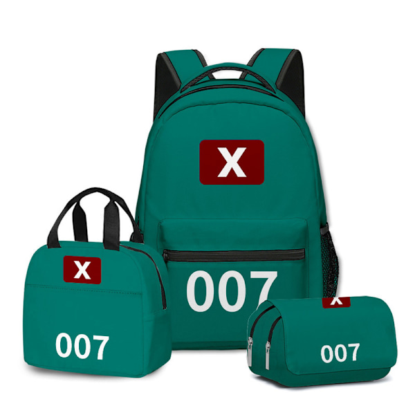 3-pack Squid Season 2 Survival Game Ryggsäck No.007