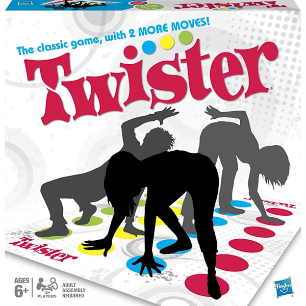 Twister Party Klassiskt Brädspel för 2 eller Fler Spelare 2 or More Players