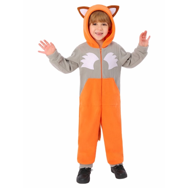 Barnens Onesie-dräkter Djur Cosplay för Pojkar Flickor Halloween Varma Plysch S