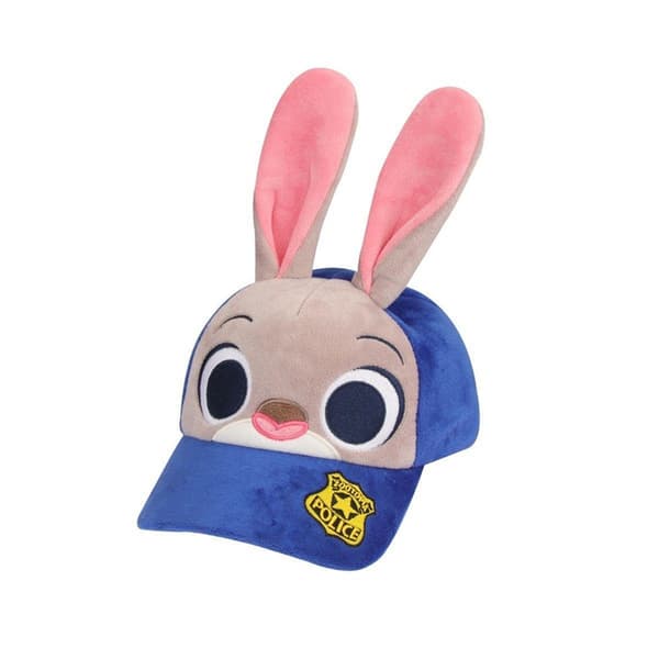 Zootopia Judy & Nick Baseballkeps - Söt Tecknad Figur Justerbar Snapback B
