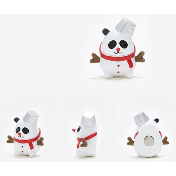 9 kpl Jouluaiheisia Resin-Magneetteja Jääkaappitarroja 9PCS