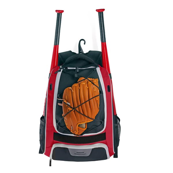 Baseballtaske, Baseball Rygsæk Holder til Baseball RED