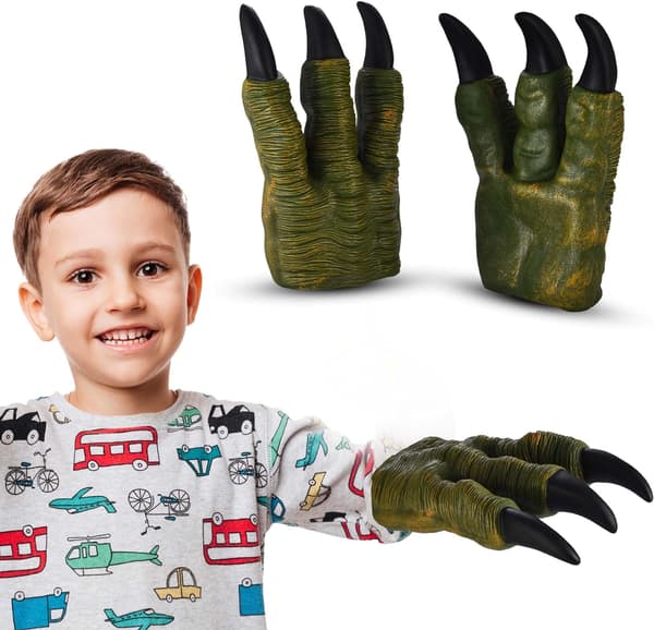 Dinosaur Klø-Kostumetilbehør