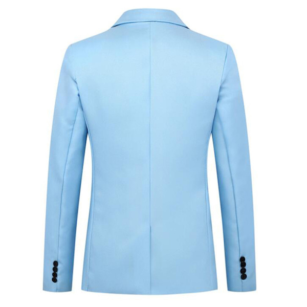 Miesten Slim Fit Business Casual -takki Blue XS