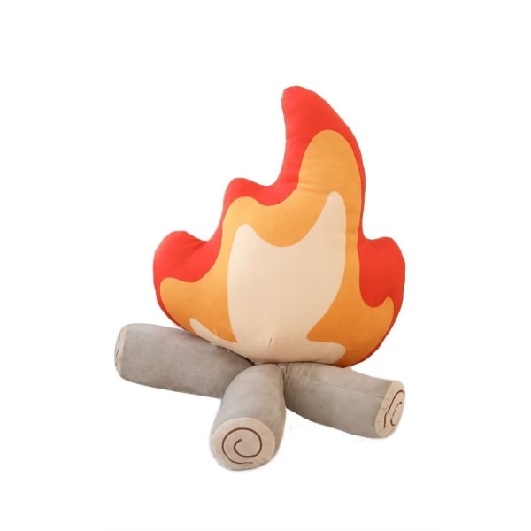 Plyschleksak för barn med låtsaslek Felt Campfire 40*45cm