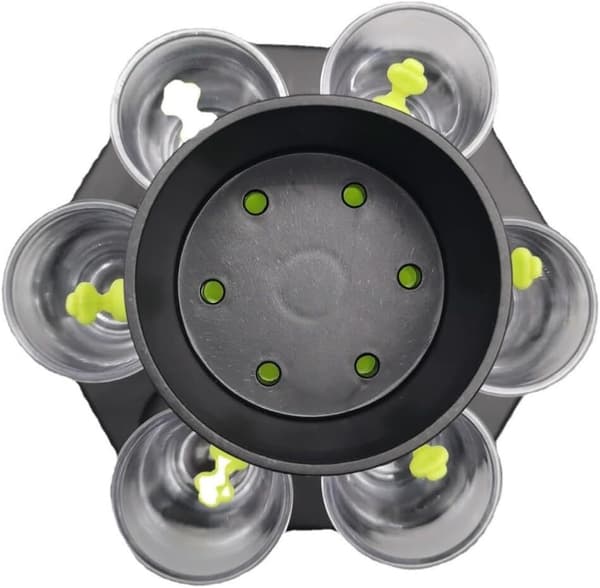 Hexagonalt Glasvinhällarsats