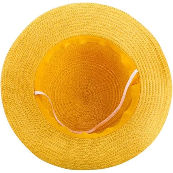 Luffy Stråhat Performance Animation Cosplay Tilbehør Hat Yellow 35cm