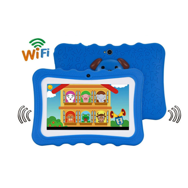 Barnas nettbrett 7 tommer 16GB Kids Android-nettbrett Green