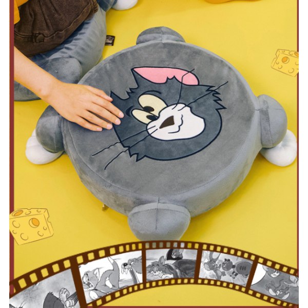 Tom og Jerry Memory Foam Siddepude 40 cm
