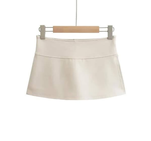 Damer casual delad fåll Mini Bodycon-kjol white M