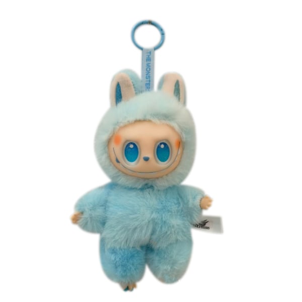 Labubu 3.0 Kolmas sukupolvi High-Energy Face Doll pehmo riipus, Macaron blue