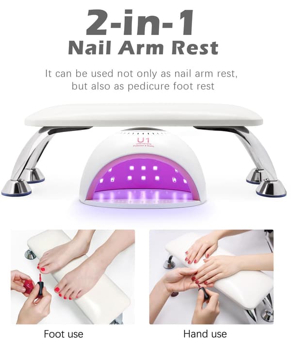 Professionell Nagelsalongkudde White