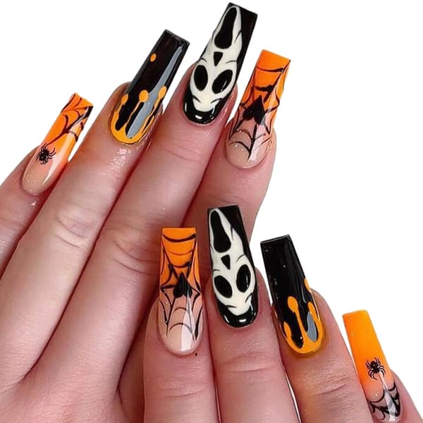 24 stk. Halloween Spindelvævsrustningstykker 24PCS