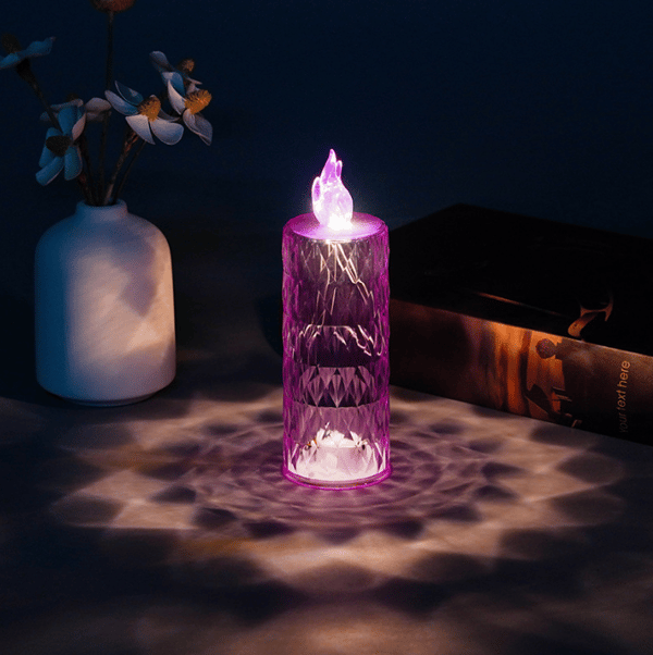 Flameless Candle Led Night Light Bordslampa Style 1