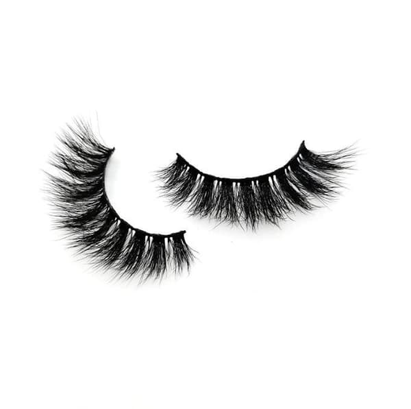 5 Par Pack lösögonfransar Fluffy Mink Fransar 5 pairs