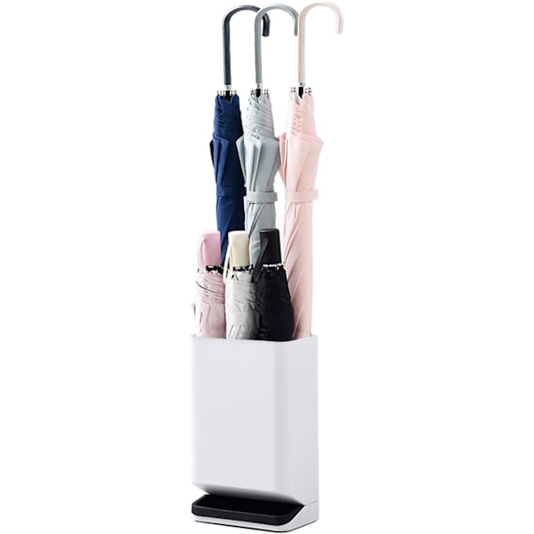 Parasol Stativ, Fritstående Parasolholder til Entré White