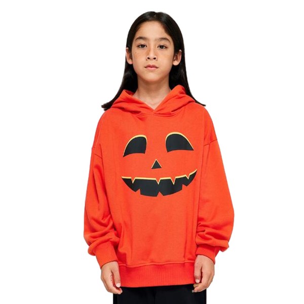 Unisex Pumpkin Hoodie til Børn 160CM