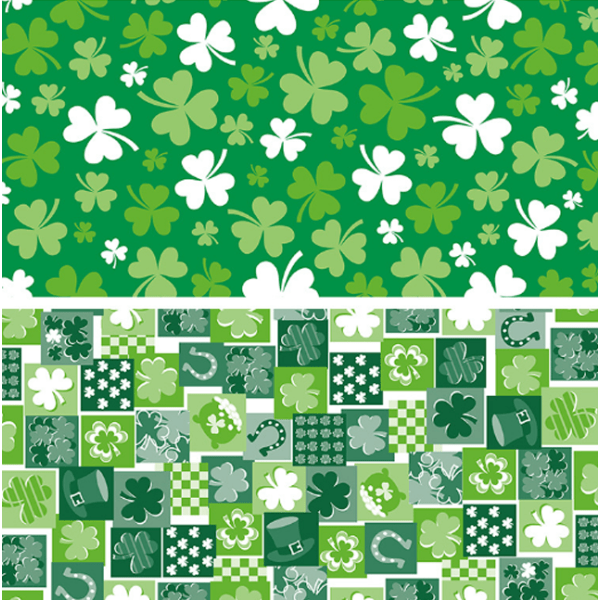 St.Patrick's Day rektangelduk Pattern 2 137*274CM