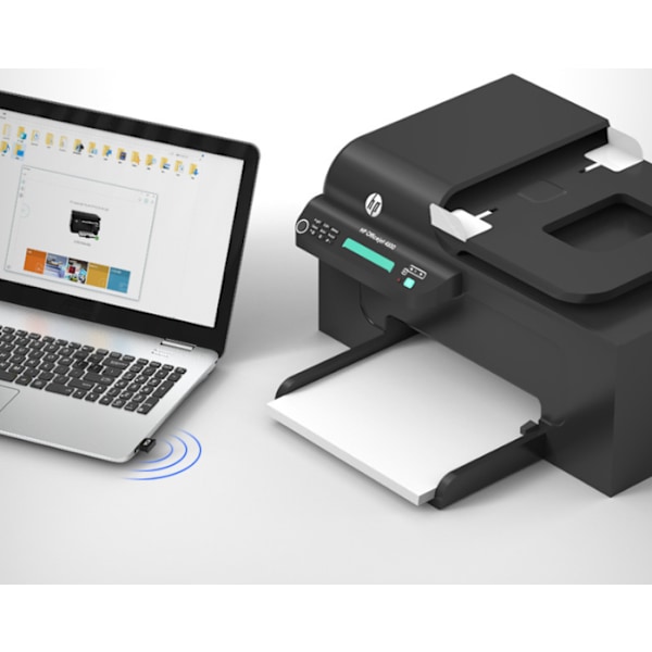 USB WiFi Bluetooth Adapter, 2.4/5Ghz Trådløs Netværks Ekstern Modtager