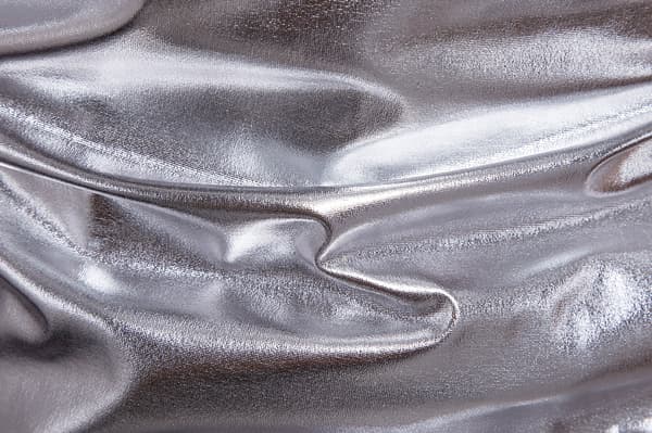 Herrar Stående Krage Zip Långärmad Sekvensjacka Silver L