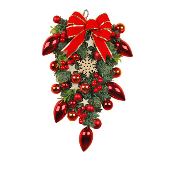 Cane julkrans, julgirland red