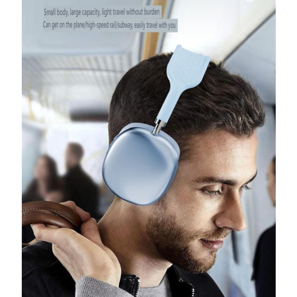 Trådlösa hörlurar - Uppladdningsbara Over Ear Trådlösa Bluetooth hörlurar blue