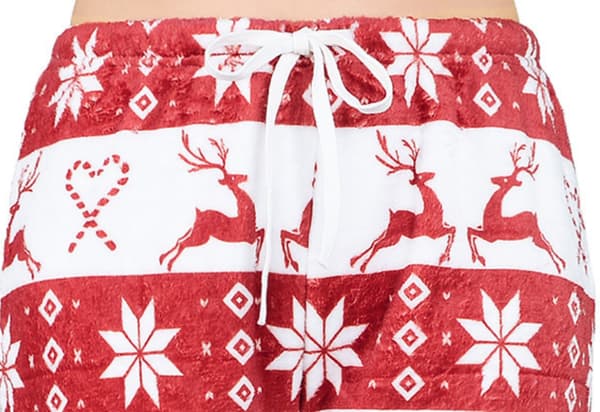 Julepyjamas til kvinder - Bukser med snøre Style1 XL