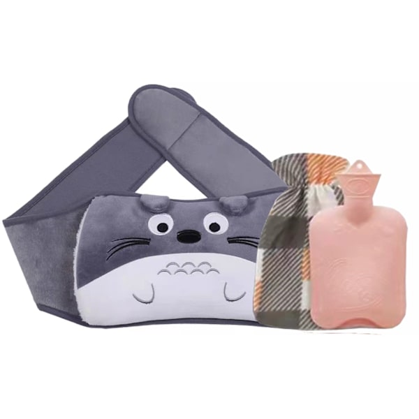 Varmvattenflaska av gummi med cover color3