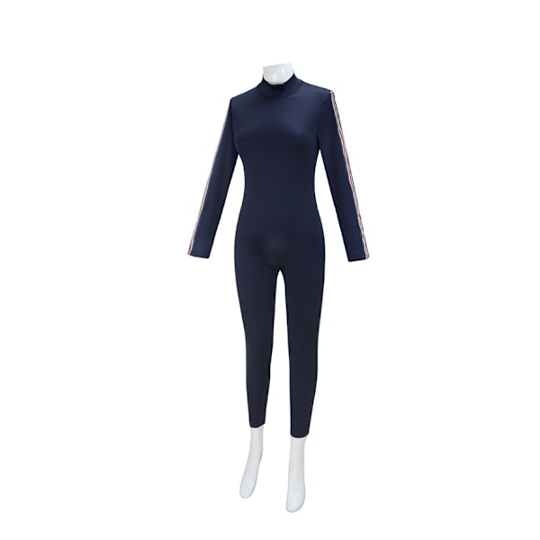 M3GAN 2 Kung Fu Jumpsuit Komplett Cosplay Kostym för Kvinna blue M