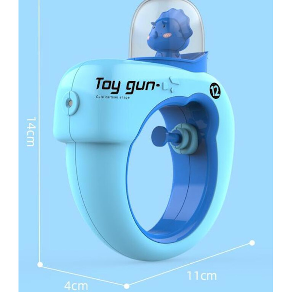 Mini Tryk & Loop Vandpistol Til Børn Blue