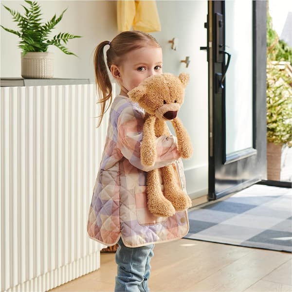 Fuzzy Teddy Bear, Premium Fyldt Dyr Yellow