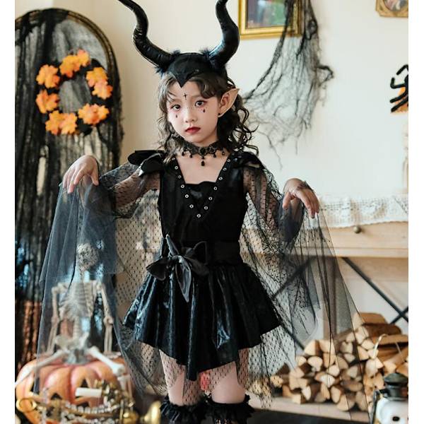 Halloween-lasten Cosplay-asuja Vampyyrimekot M