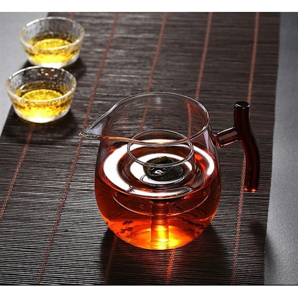 16oz Glas Tekande med Infuser, Komfursikker Tekande