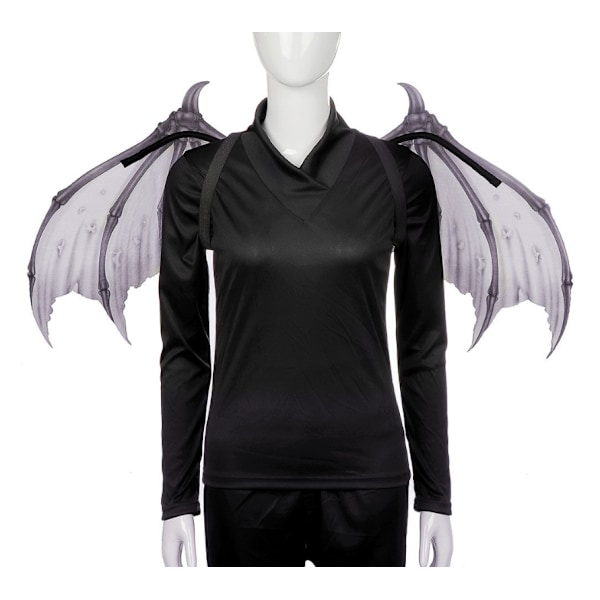 Halloween Devil Wings Cosplay Wings för vuxna white