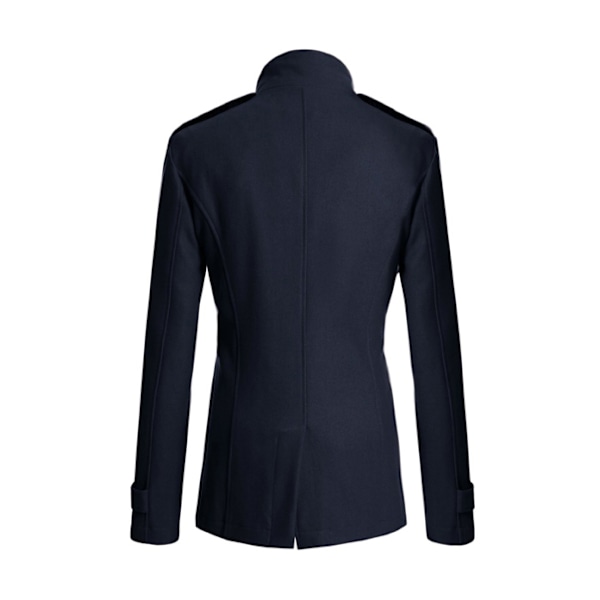 Klassisk kappa Slim Fit för män dark blue M