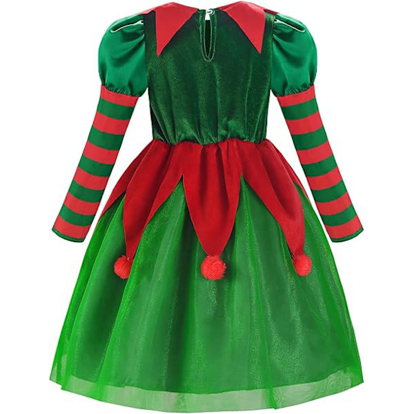 Flickors Elf-festkläder för julcosplay, Elf-öron Rollspel Set 110
