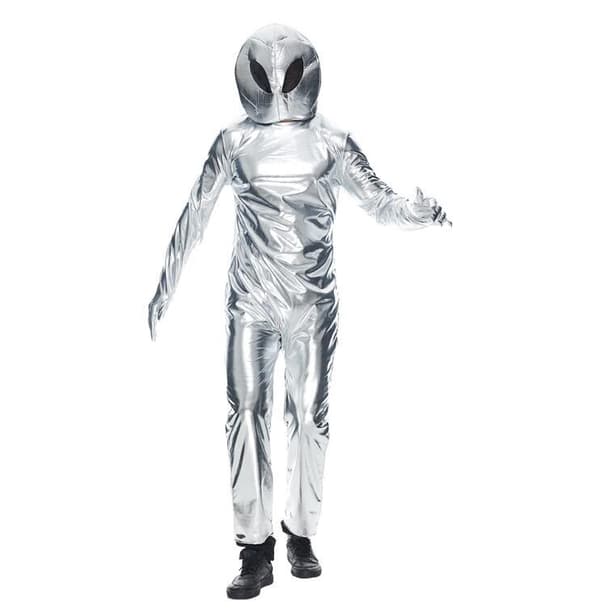 Mænds Astronaut Spaceman Kostume Rumfest M