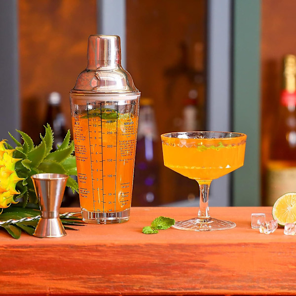 14oz Cocktail Shaker Bar Set, 17 delar