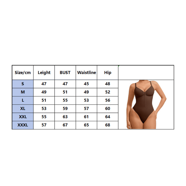 Formande Bodysuit för Kvinnor, Magkontroll, Helkroppsformare, Utslätande Kompression Black S