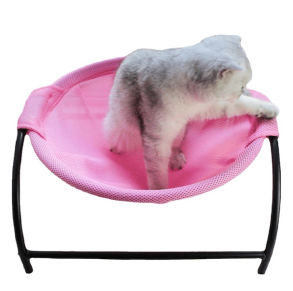 Kattsäng Husdjurshängmatta Katt sovande kattsäng pink