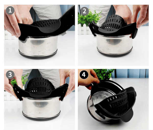 Sila Pot Sil och Pasta Sil green