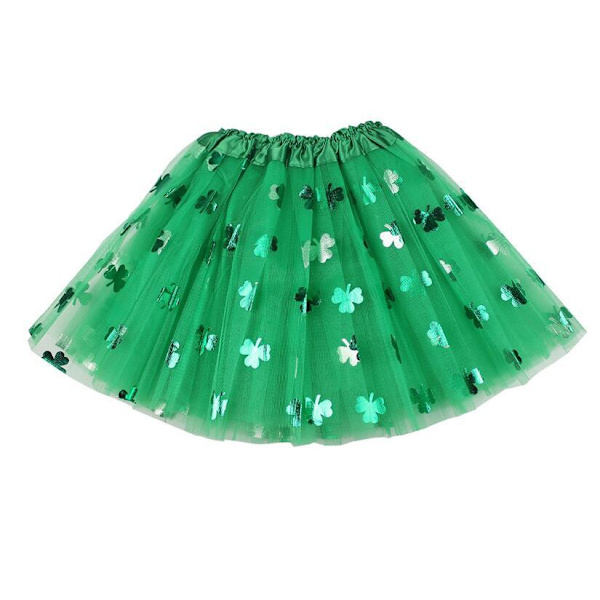 Kvinnor Tutu-kjol för St. Patrick's Day-dräkt style 2