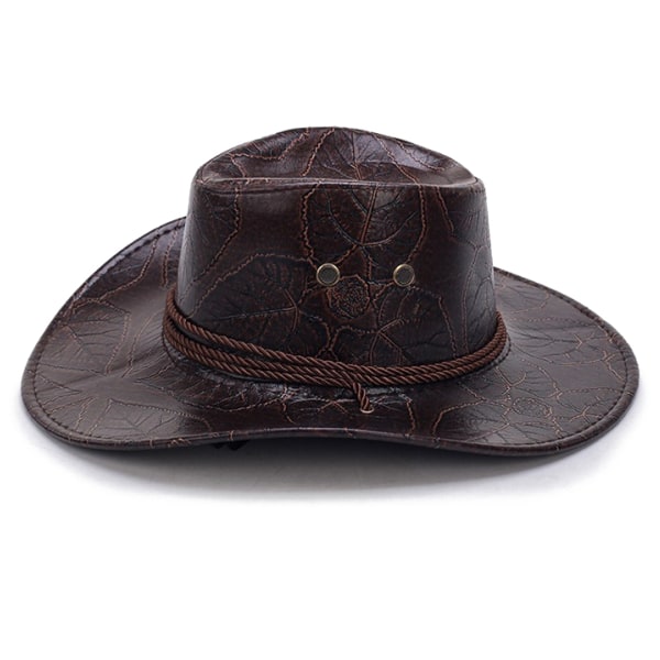Western Outback Cowboyhatt Herrhatt för damstil coffee